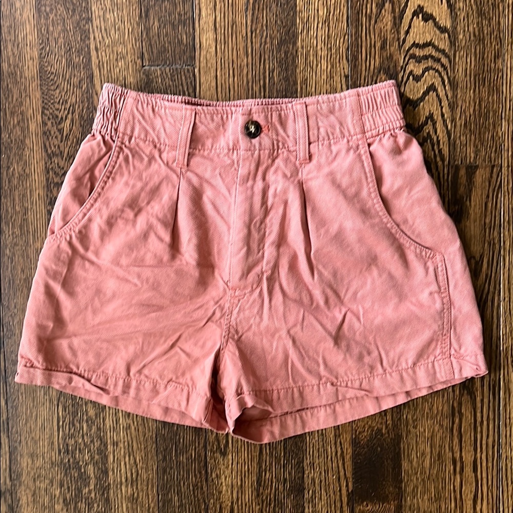 Madewell salmon pink shorts, like-new